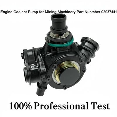 Κορυφαία - Αντλία Ψυκτικού Κινητήρα για Μηχανήματα Εξόρυξης Αριθμός Μέρους 02937441 100% Επαγγελματική Δοκιμή
