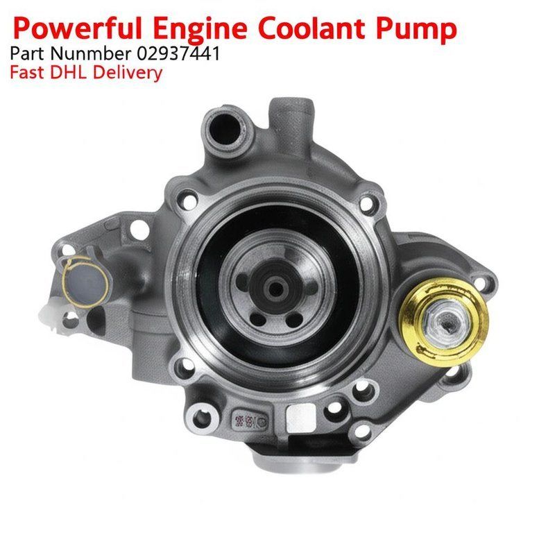 Ισχυρή Αντλία Ψυκτικού Κινητήρα για Συγκροτήματα Παραγωγής Ρεύματος Αριθμός Μέρους 02937441 Γρήγορη Παράδοση DHL